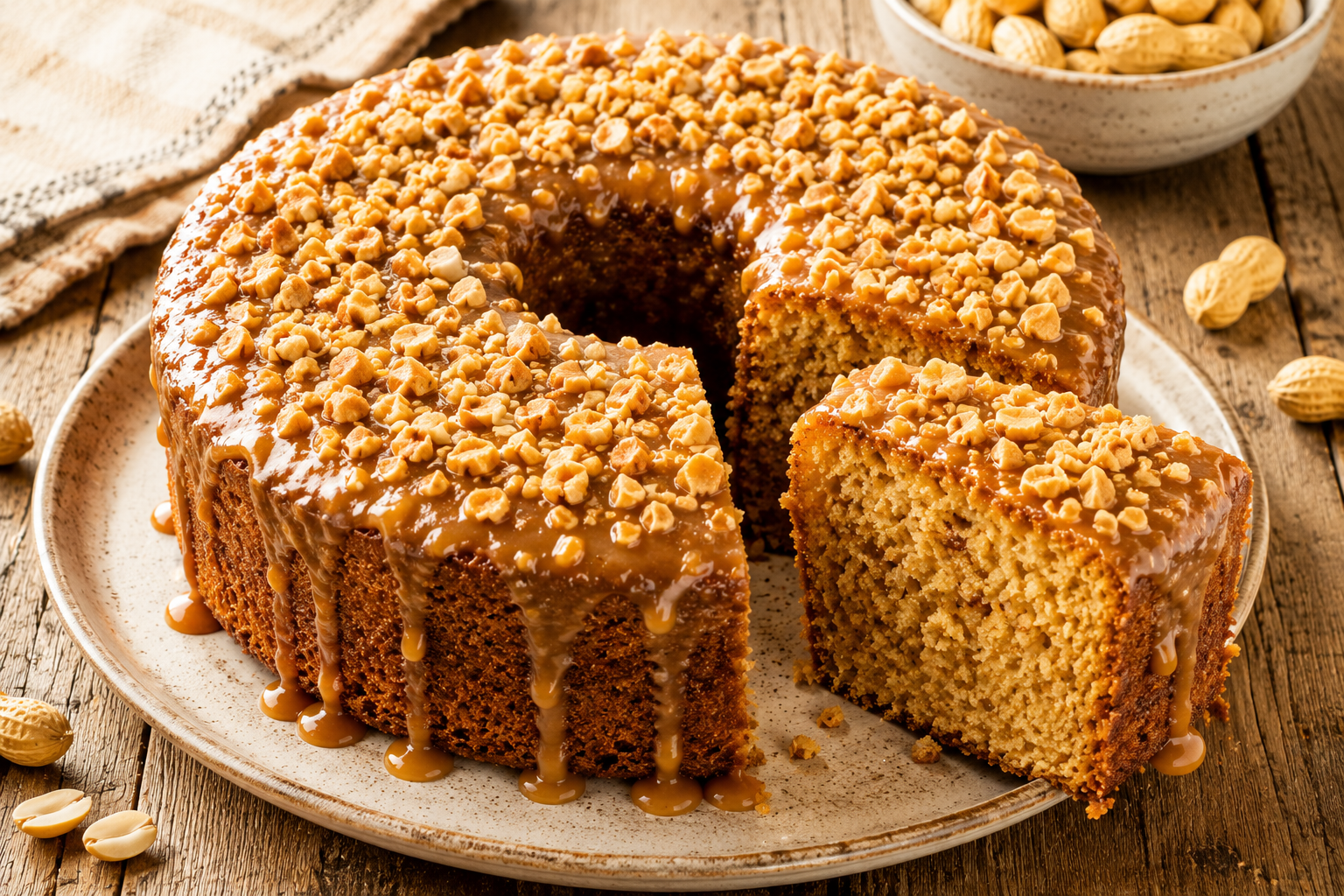 Read more about the article Receita de Bolo de Amendoim