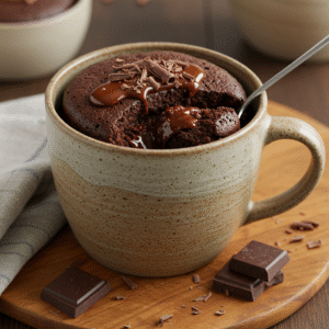 Read more about the article Bolo de Caneca de Chocolate: Pronto em Minutos!