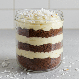 Read more about the article Receita de Bolo no Pote de Chocolate com Coco
