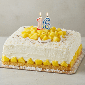 Read more about the article Receita de Bolo de Aniversário  Abacaxi com Coco