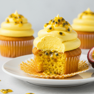 Read more about the article Cupcake de Maracujá: Sabor Tropical e Refrescante