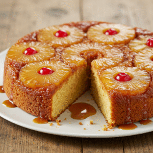 Read more about the article Receita de Bolo de Abacaxi Caramelizado