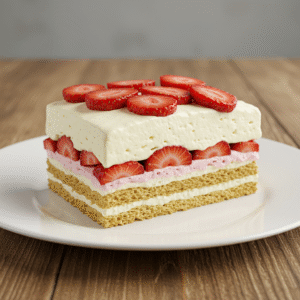 Read more about the article Receita de Pavê de Morango