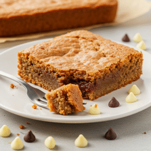 Read more about the article Receita de Blondie: O Brownie Loiro e Irresistível