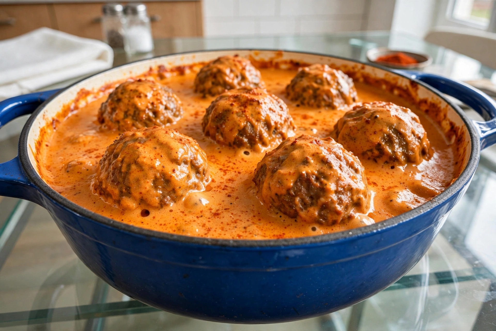 Read more about the article Receita de Almôndegas Cozidas no Molho de Páprica