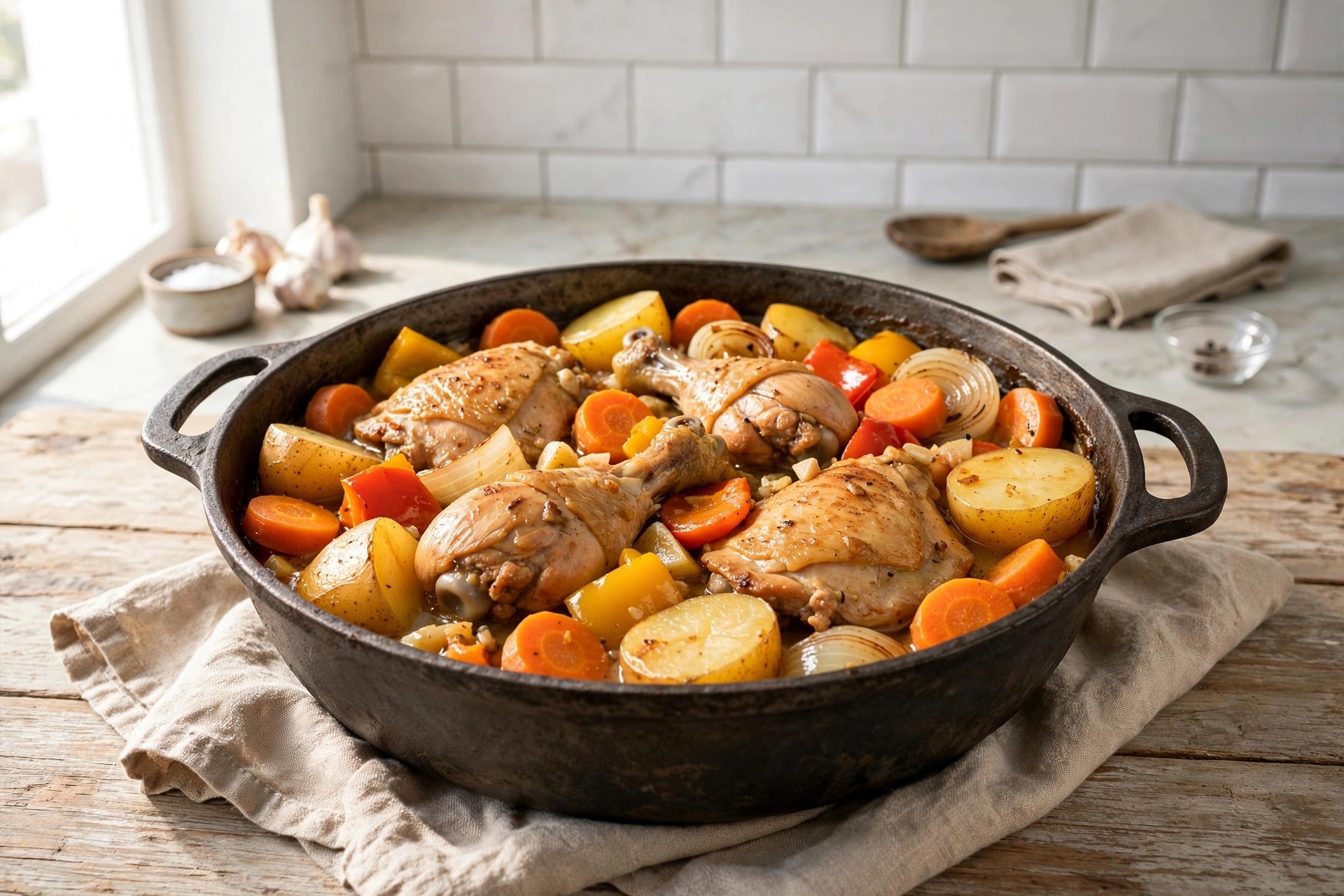 Read more about the article Receita de Frango de Panela com Legumes