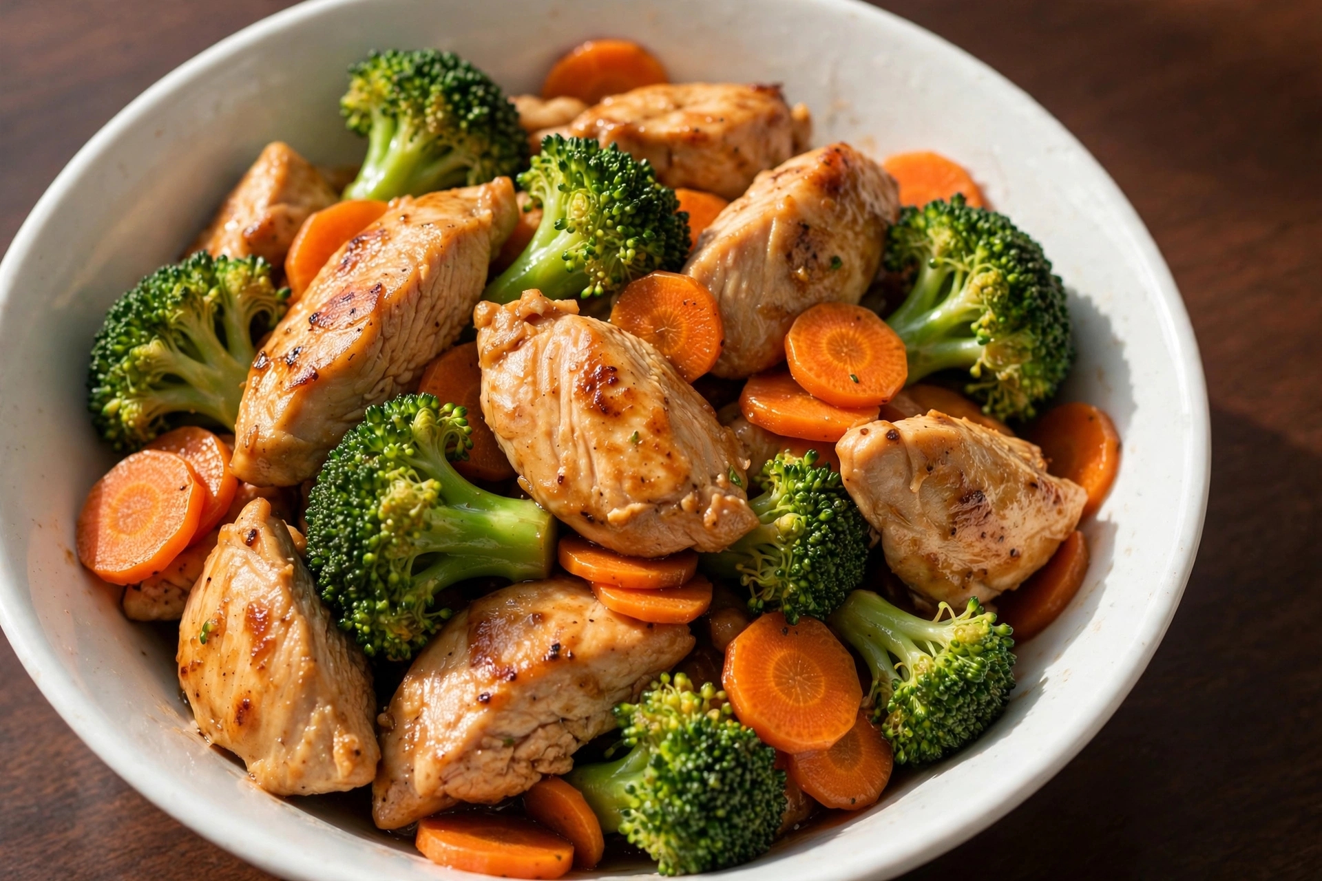 Read more about the article Receita de Frango com Brócolis e Cenoura