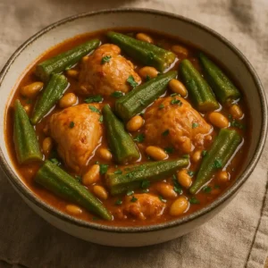 Read more about the article Receita de Frango com Quiabo e Amendoim