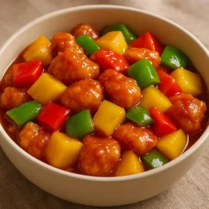 Read more about the article Receita de Frango Agridoce com Abacaxi