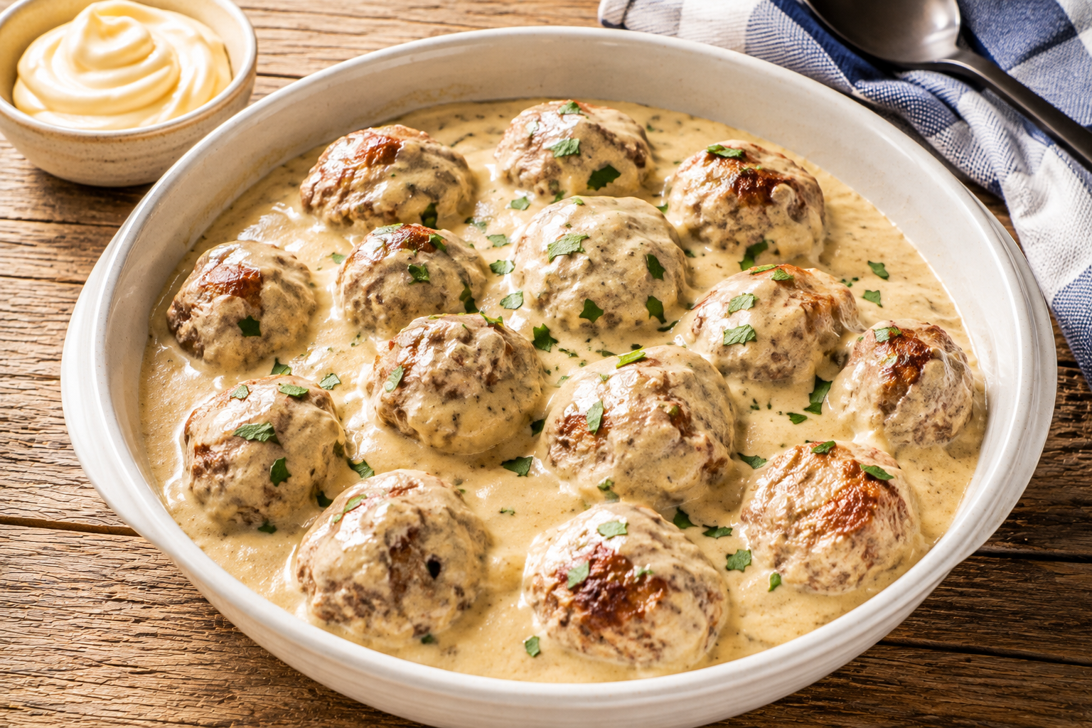Read more about the article Almôndegas Cremosas com Maionese Hellmann’s