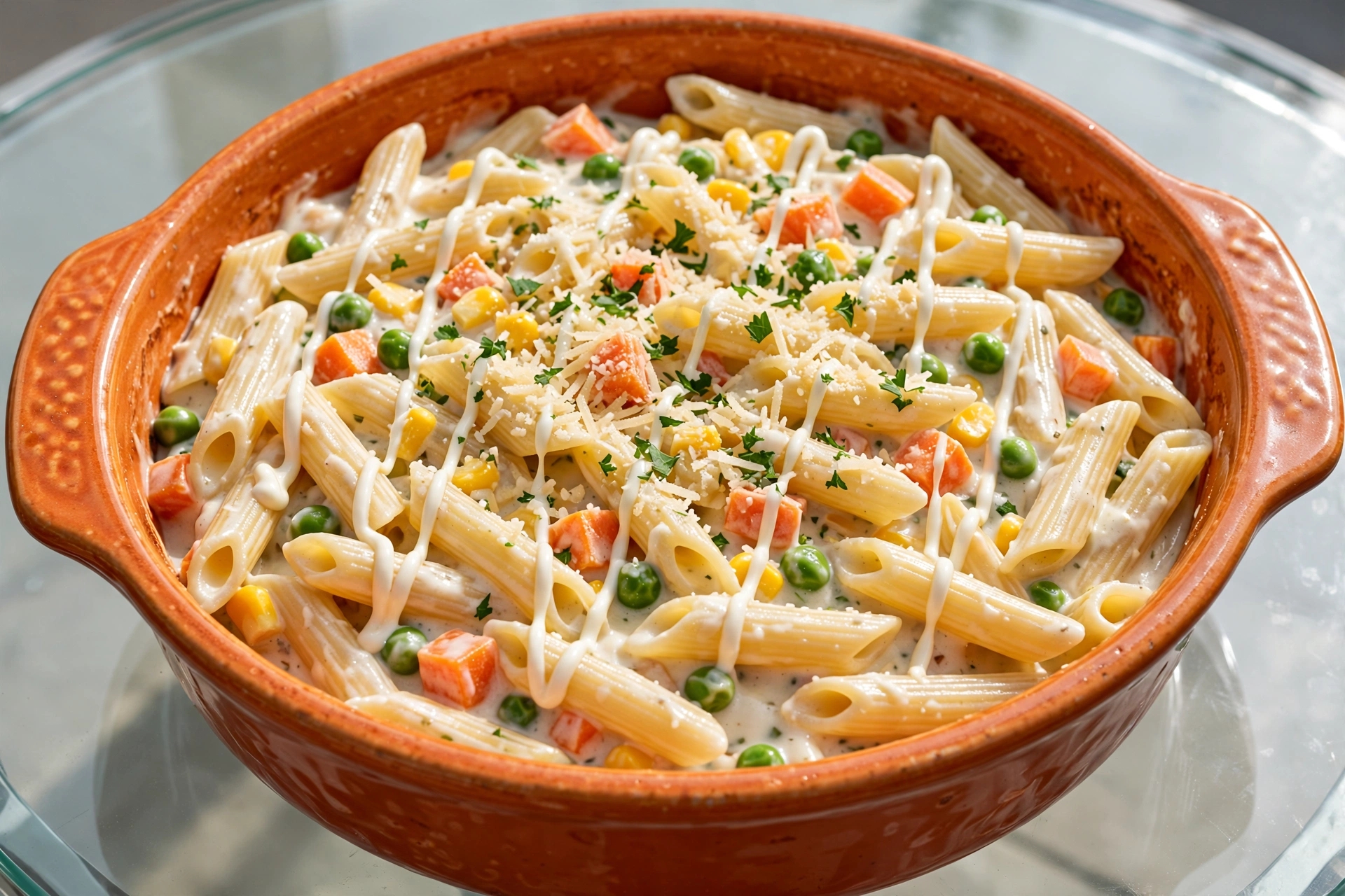 Read more about the article Macarrão Cremoso com Hellmann’s e Legumes
