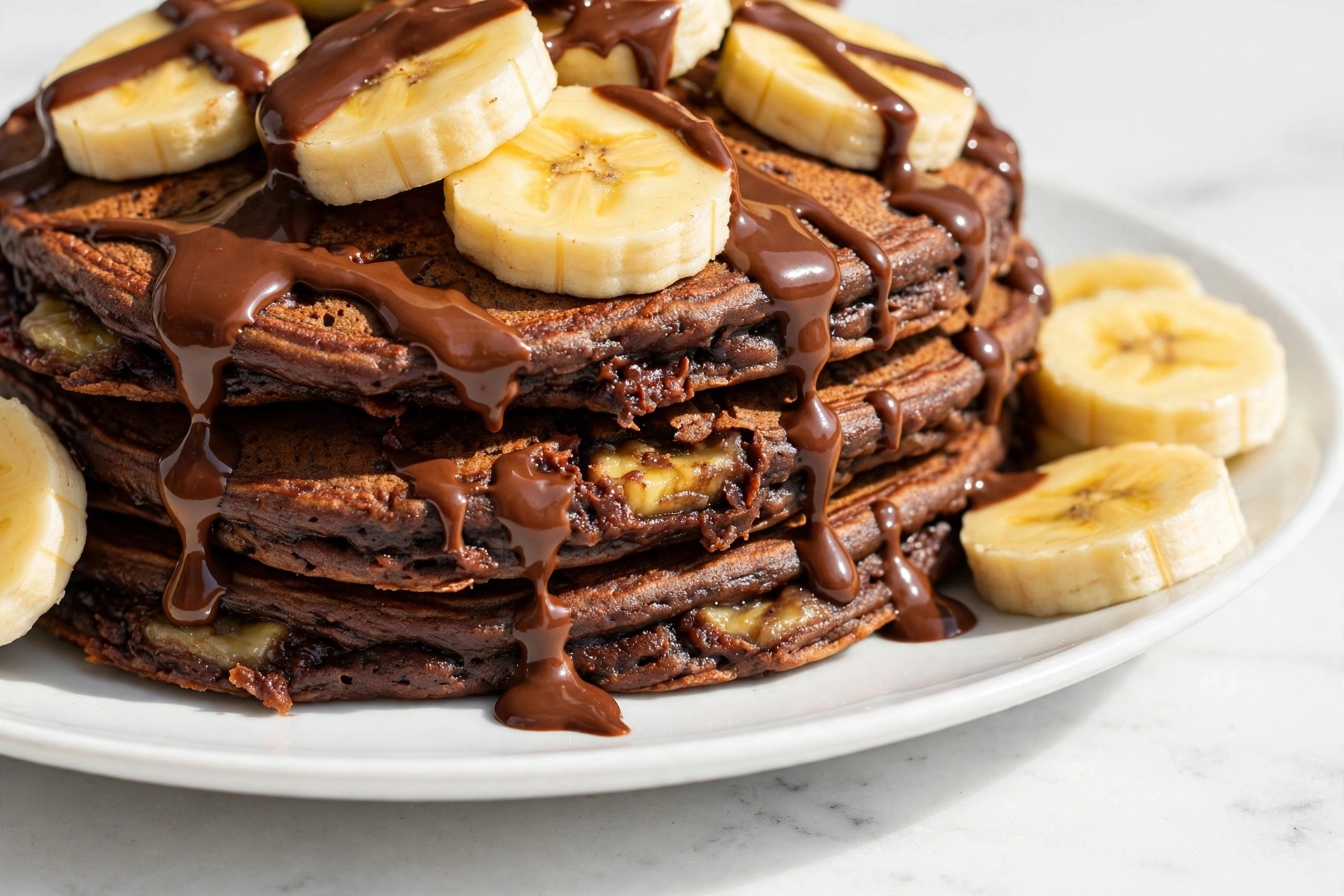 Read more about the article Panqueca de Banana com Cacau (Pré-Treino)