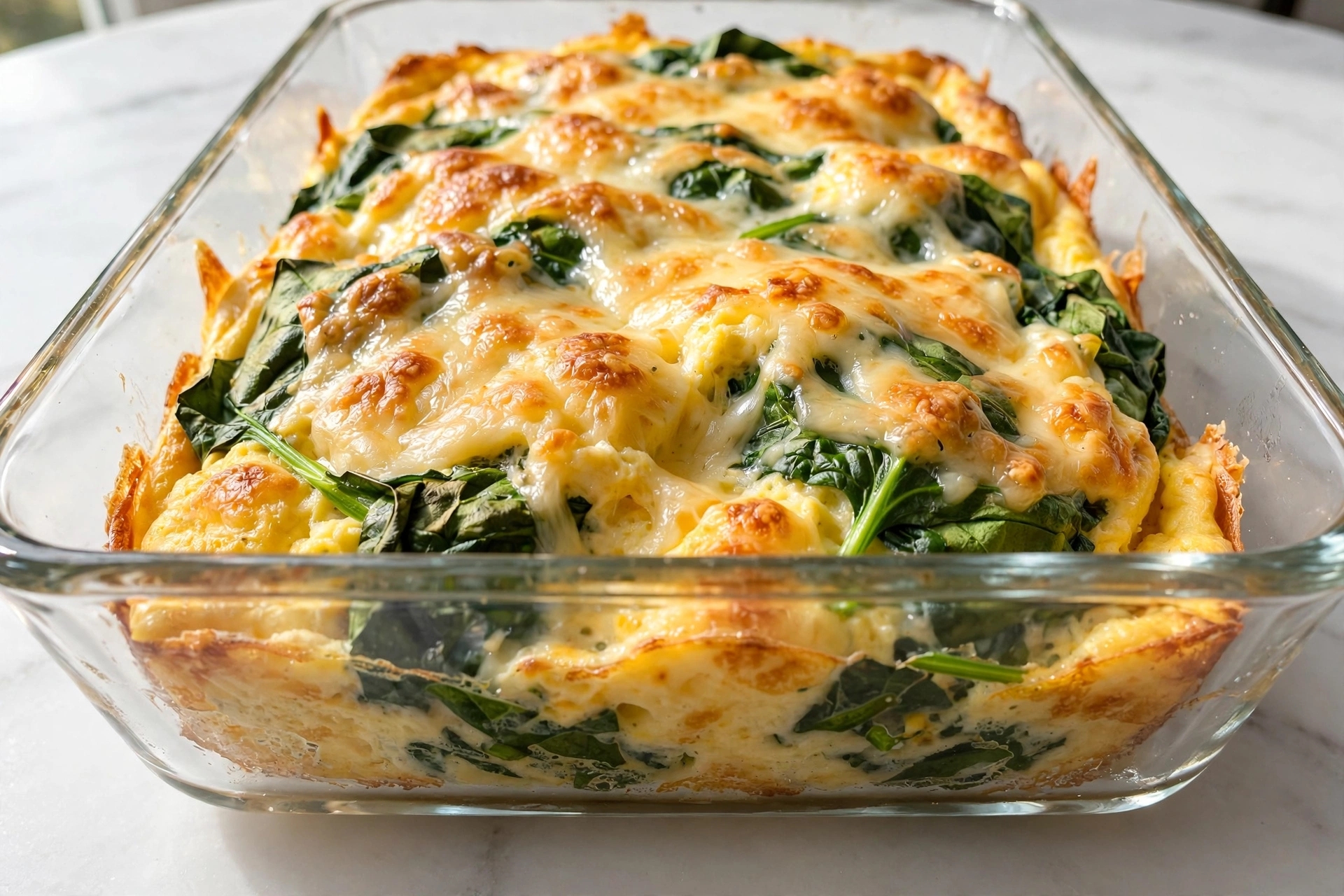 Read more about the article Omelete de Forno com Espinafre e Queijo