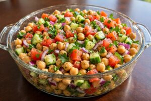 Read more about the article Salada Completa de Grão de Bico (Proteica)