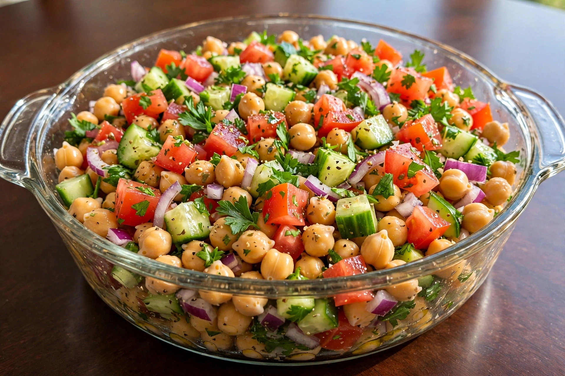 Read more about the article Salada Completa de Grão de Bico (Proteica)