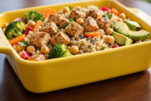 Read more about the article Buddha Bowl de Frango, Quinoa e Legumes