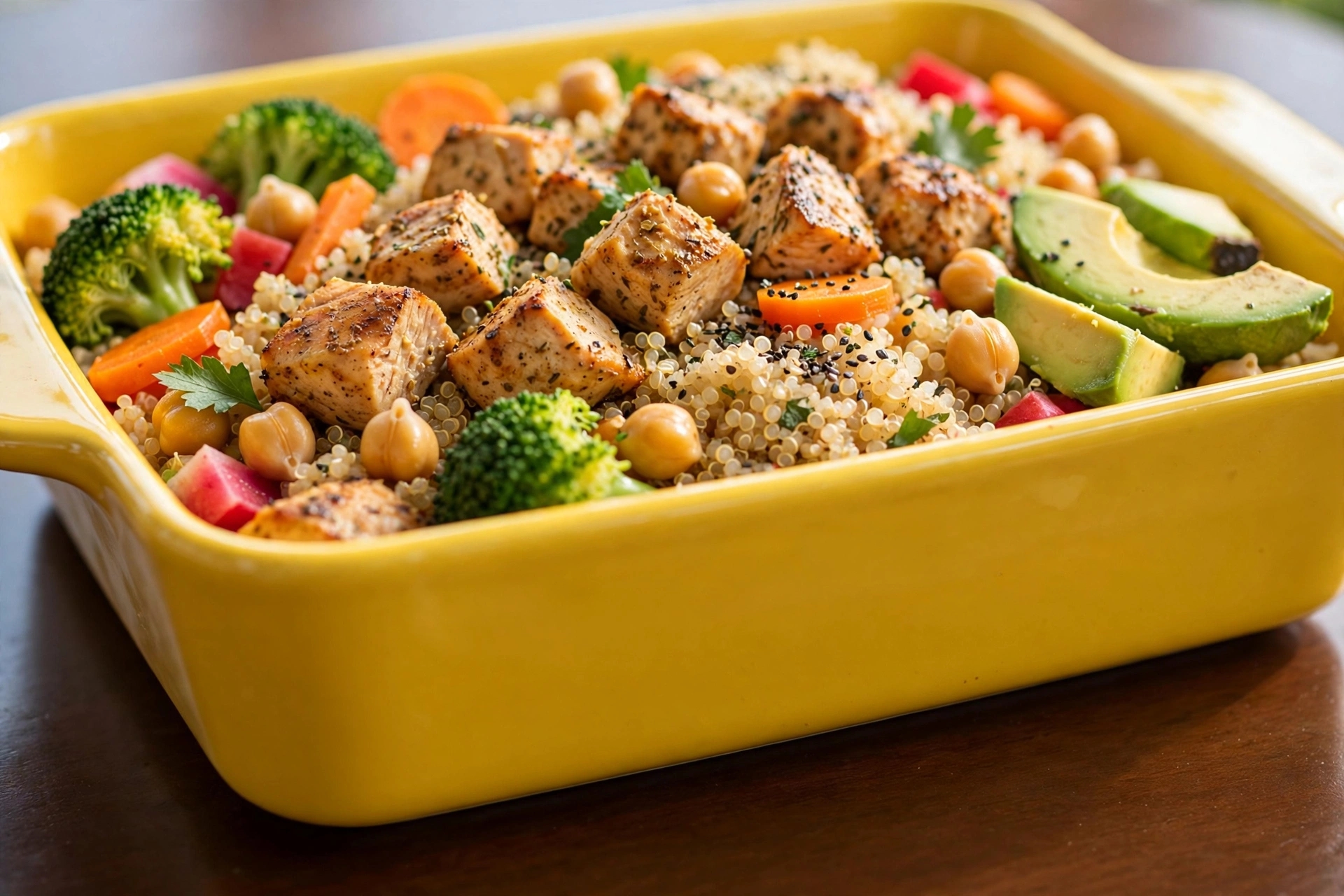 Read more about the article Buddha Bowl de Frango, Quinoa e Legumes