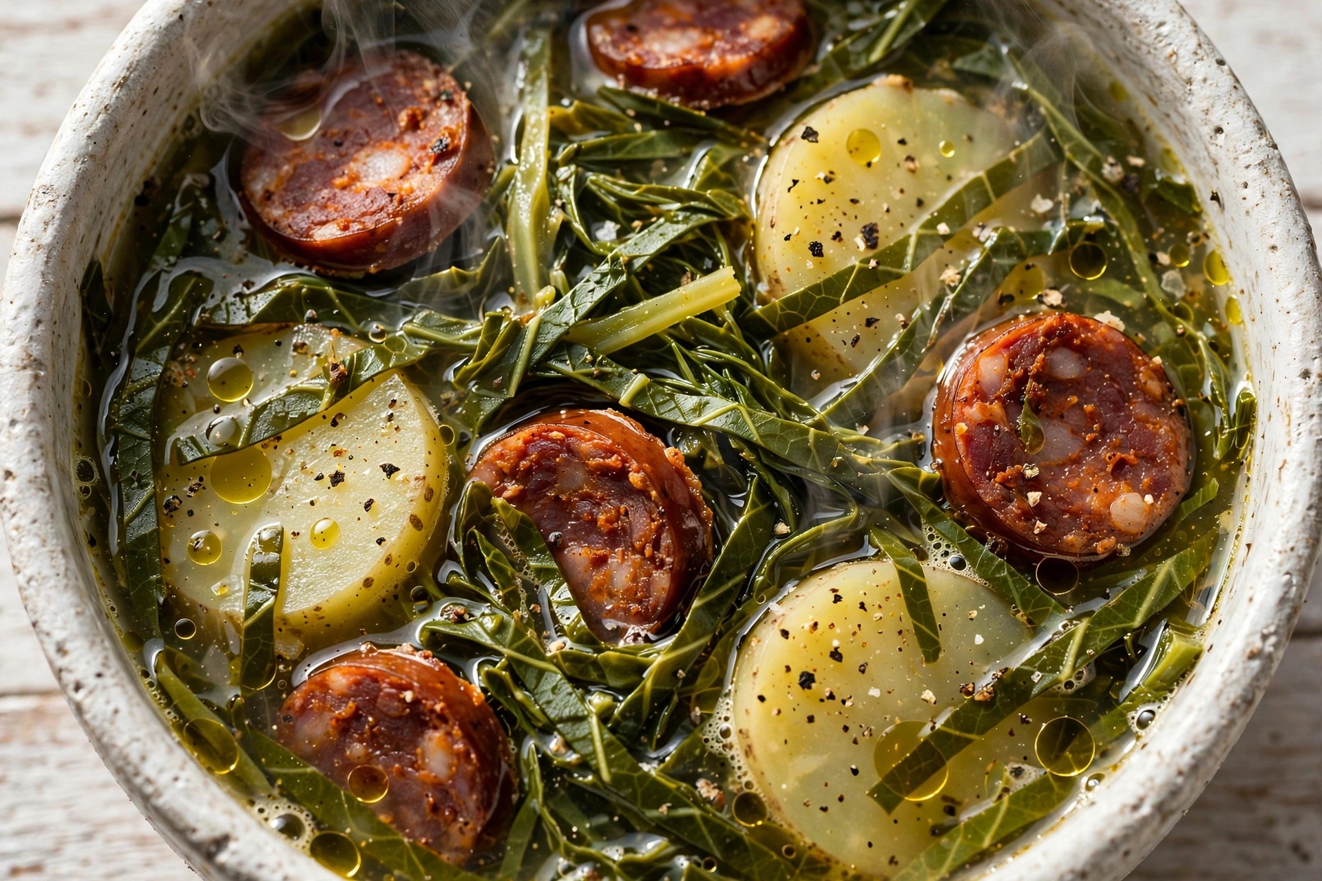 Read more about the article Caldo Verde Tradicional – Sabor Português