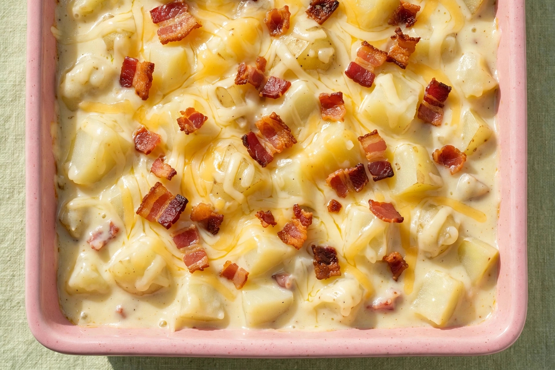 Read more about the article Sopa Cremosa de Batata, Bacon e Queijo