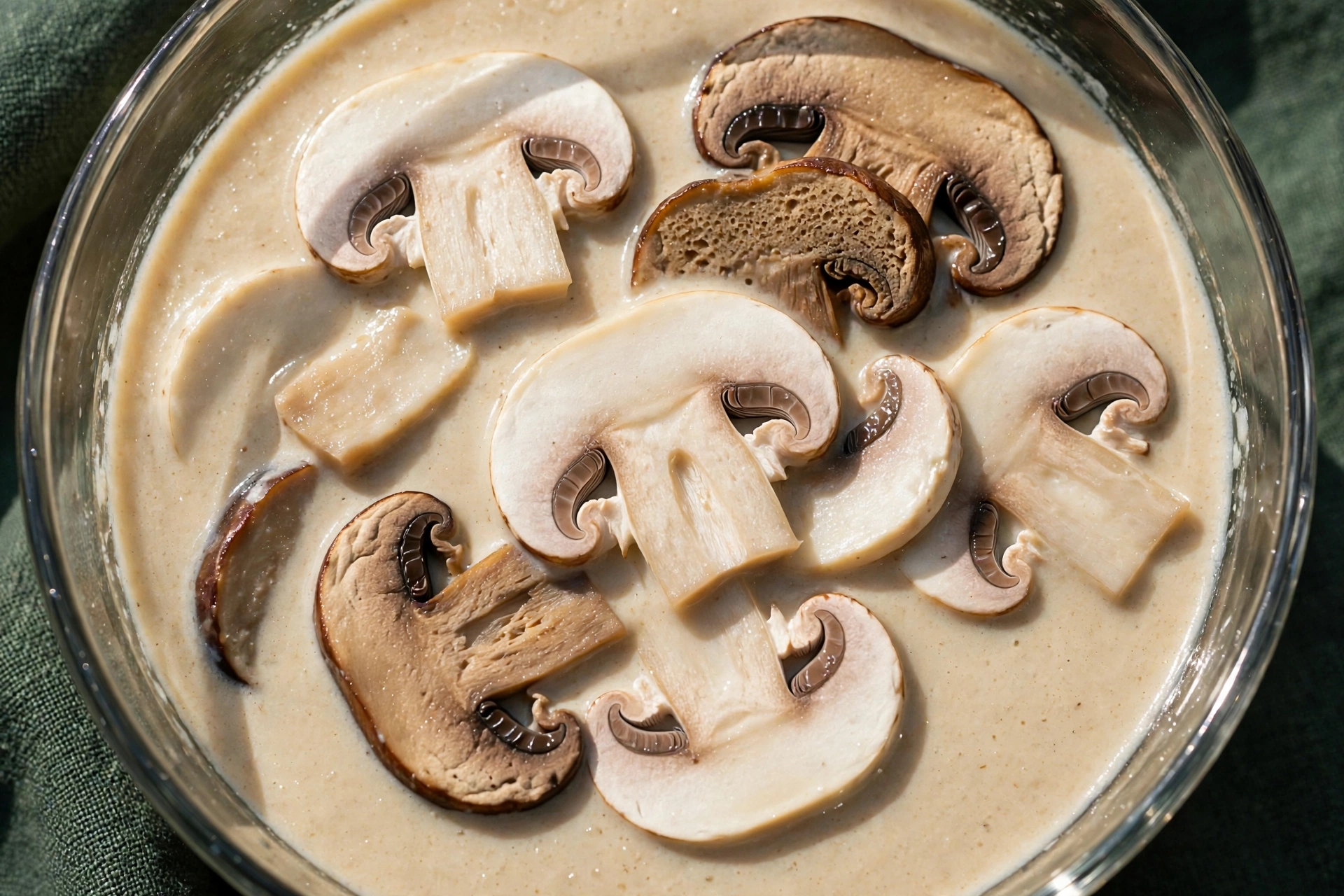 Read more about the article Sopa Cremosa de Cogumelos (Funghi e Champignon)