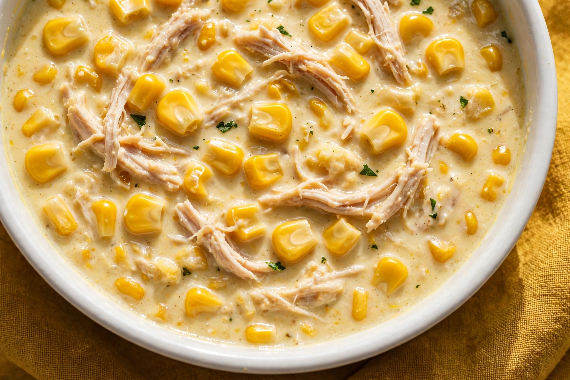 Read more about the article Sopa Cremosa de Milho com Frango