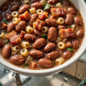 Read more about the article Sopa de Feijão com Bacon e Macarrão