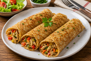 Read more about the article Panqueca Fit de Frango com Legumes