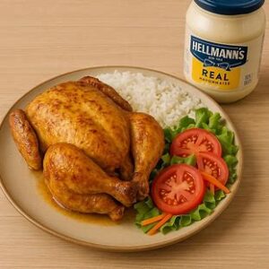 Read more about the article 🍗 Frango ao Forno com Maionese Hellmann’s