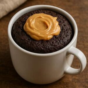 Read more about the article Bolo de Caneca de Cacau e Linhaça (Micro-ondas)