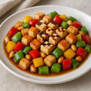 Read more about the article Frango Xadrez Fit com Molho de Shoyu Light