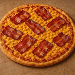 Read more about the article Pizza de Bacon com Milho e Cheddar