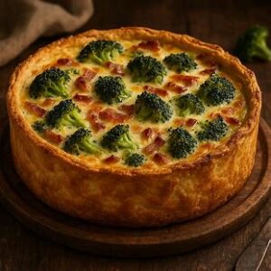 Read more about the article Torta de Brócolis e Bacon