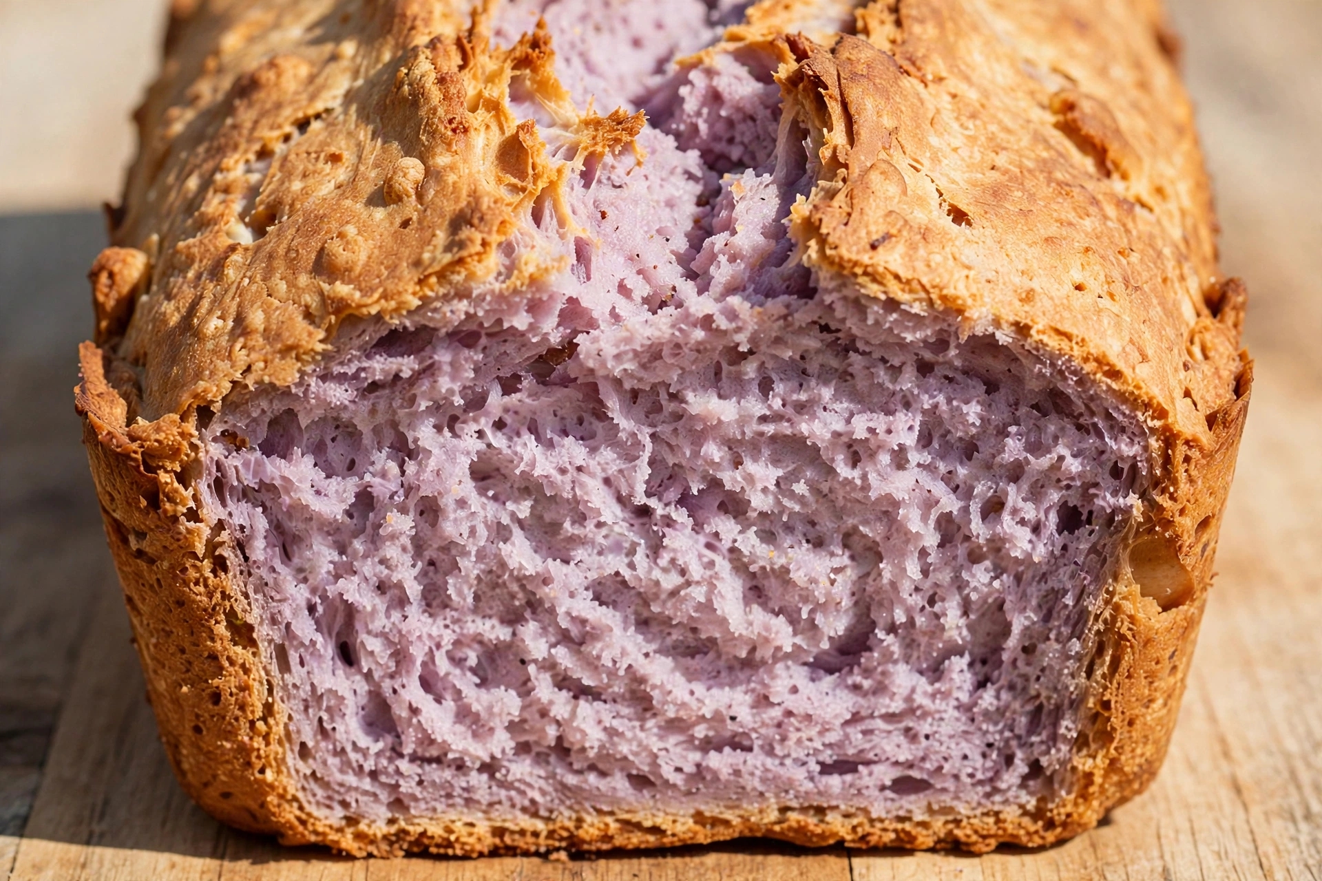 Read more about the article Pão de Batata-Doce Roxa