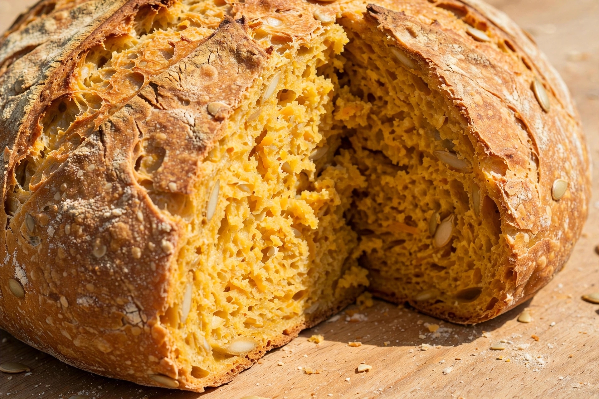 Read more about the article Pão de Abóbora Cabotiá