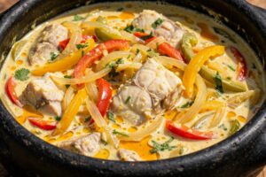 Read more about the article Moqueca de Peixe com Leite de Coco e Pimentões Coloridos