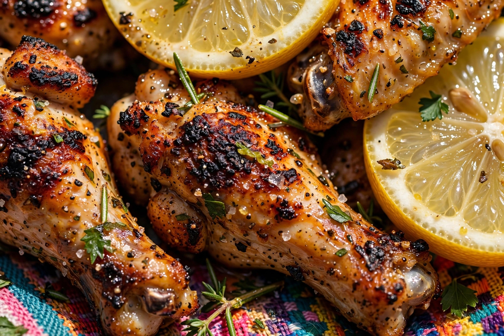 Read more about the article Asa de Frango Marinada com Limão e Ervas Frescas