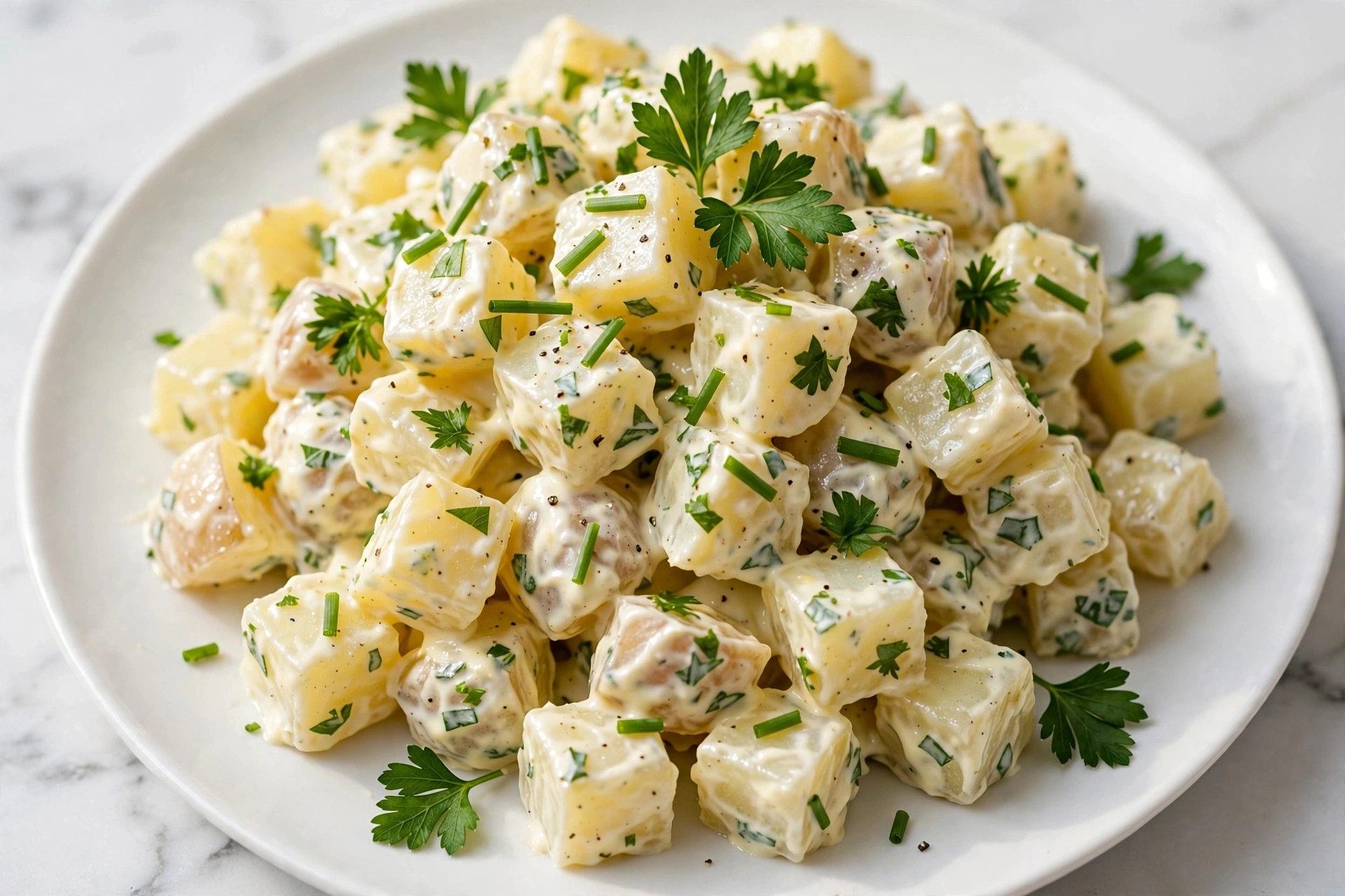 Read more about the article Salada de Batata com Ervas Frescas