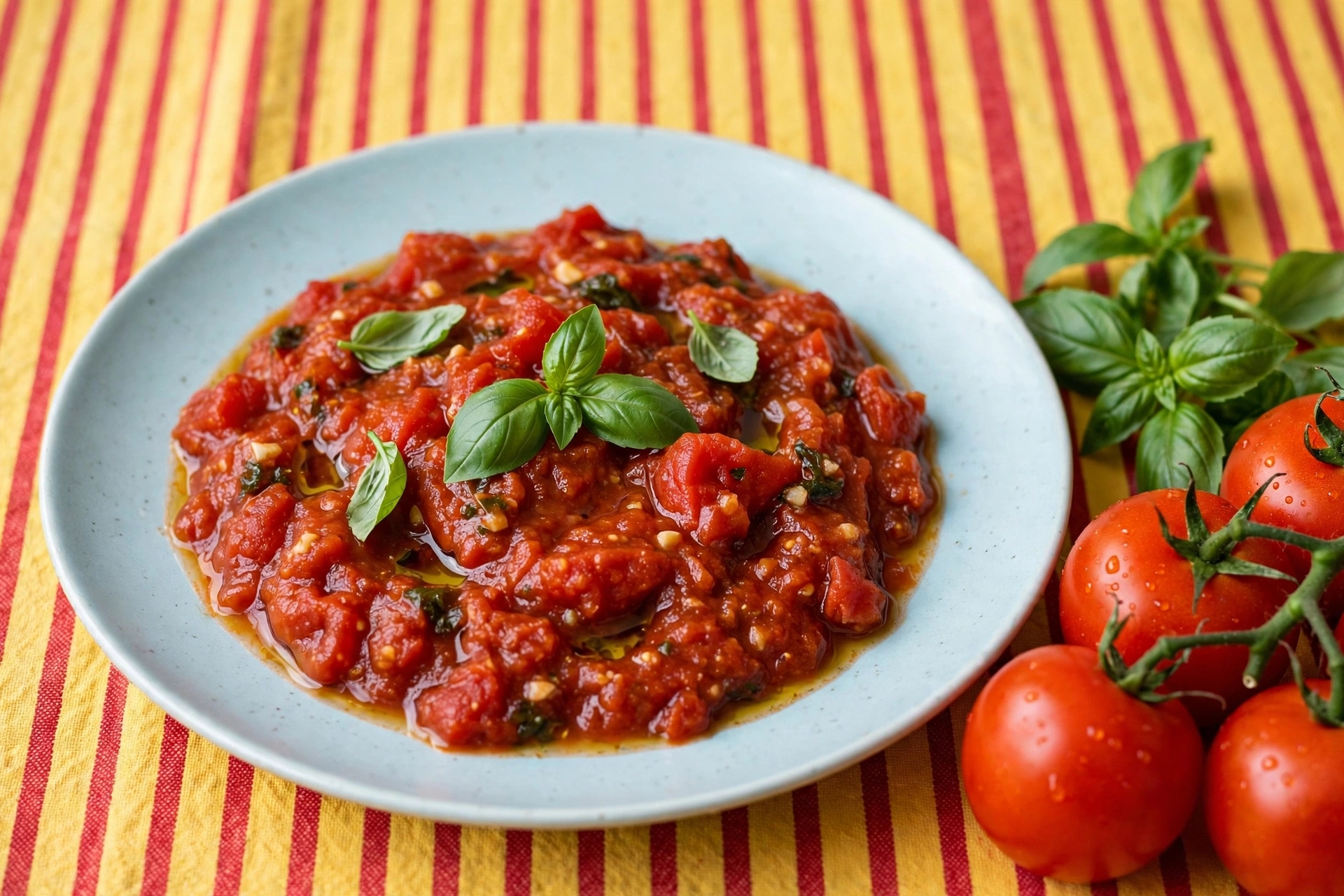 Read more about the article Molho de Tomate Caseiro com Manjericão