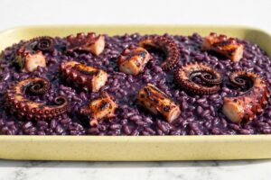 Read more about the article Risoto de Polvo com Suco de Uva Integral