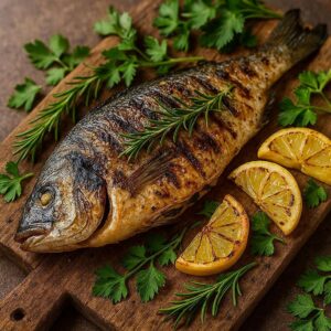 Read more about the article 🐟 Churrasco de Peixe na Grelha