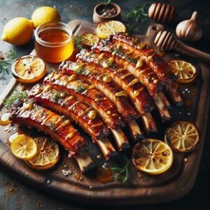 Read more about the article 🐷 Costelinha Suína com Mel e Mostarda na Brasa