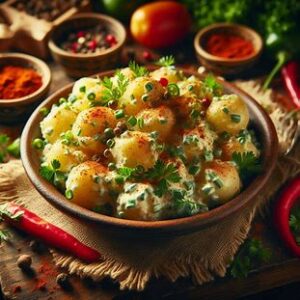 Read more about the article 🥔 Salada de Batata com Ervas Frescas