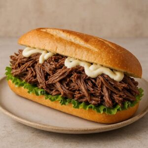 Read more about the article Sanduíche de Pernil com Maionese de Alho