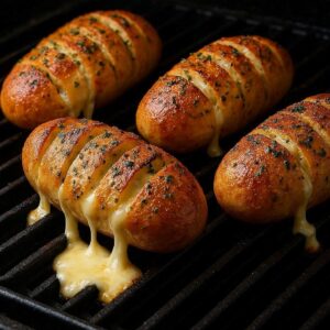 Read more about the article 🧀 Pão de Alho Recheado com Queijo e Ervas