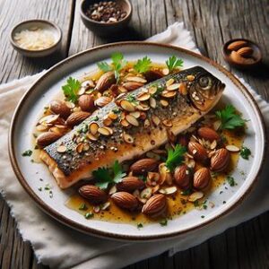 Read more about the article 🐟 Truta ao Molho de Amêndoas