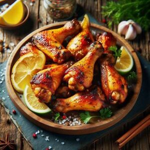 Read more about the article 🐔 Asa de Frango Marinada com Limão e Ervas Frescas