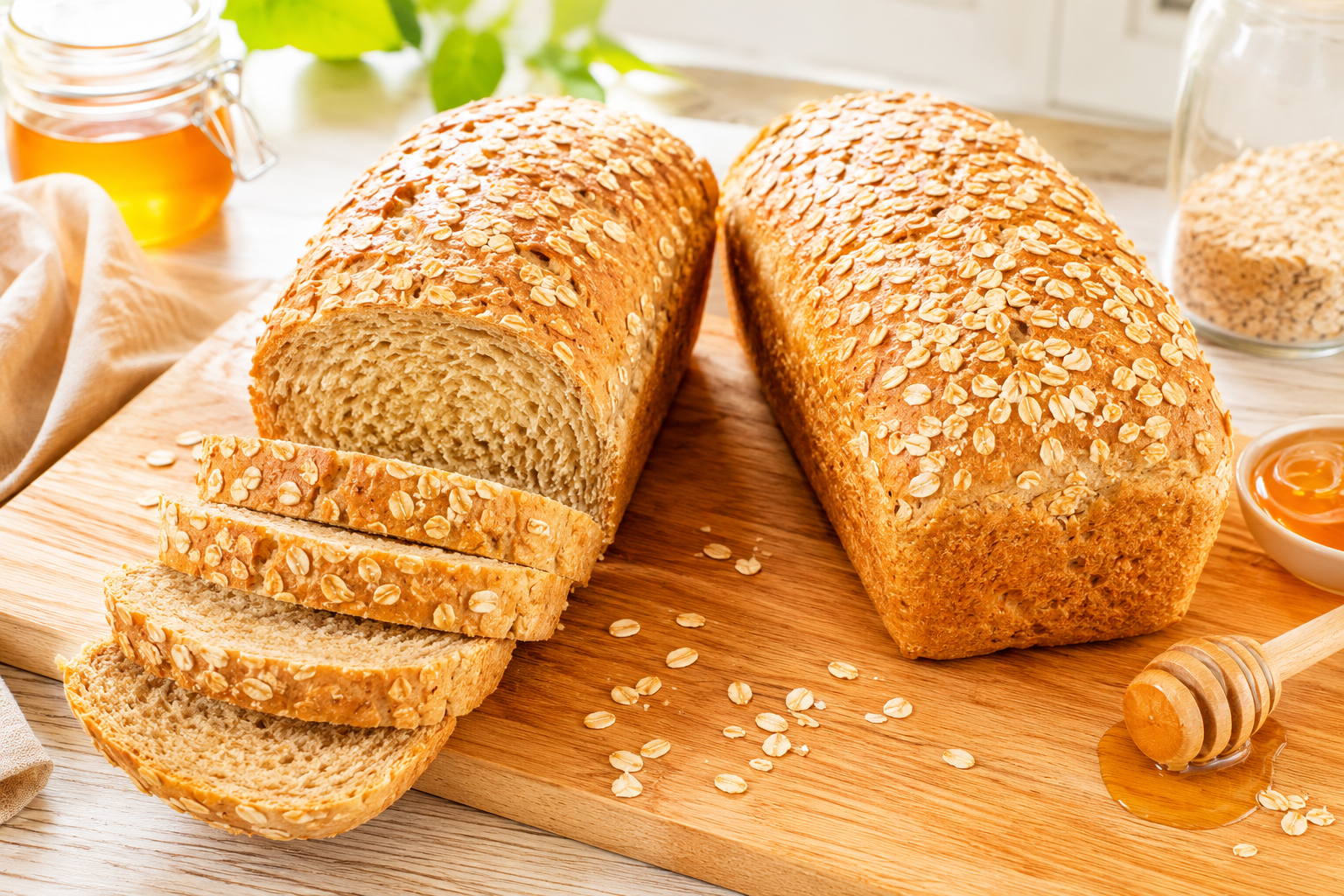 Read more about the article Pão de Aveia com Mel