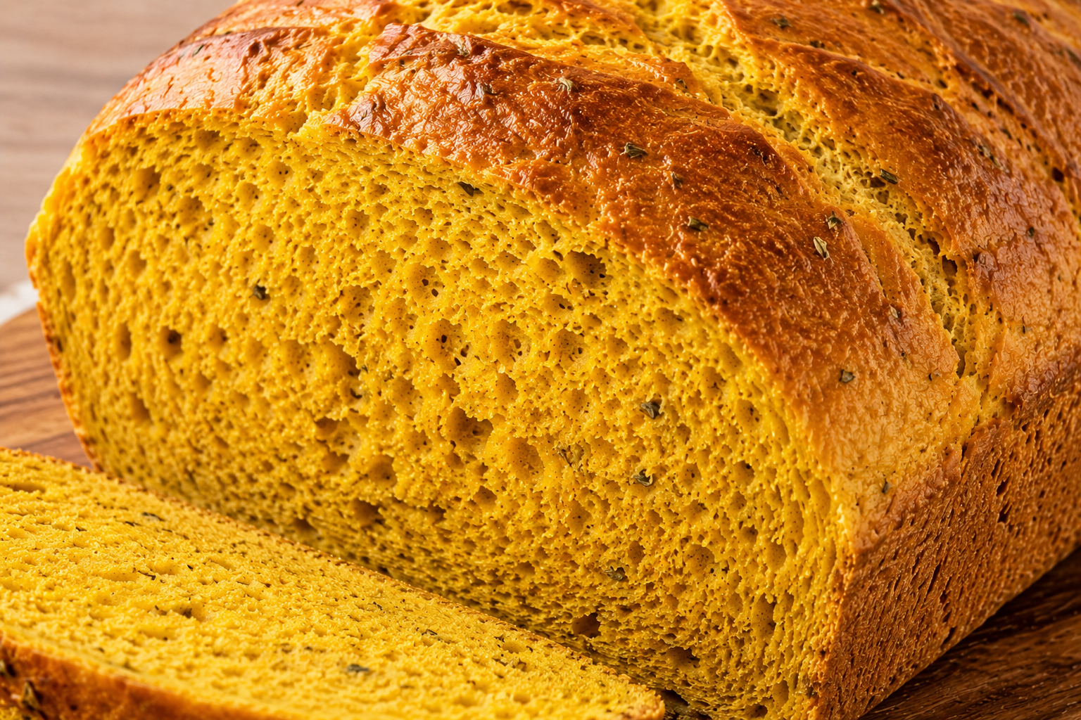 Read more about the article Pão de Abóbora com Ervas