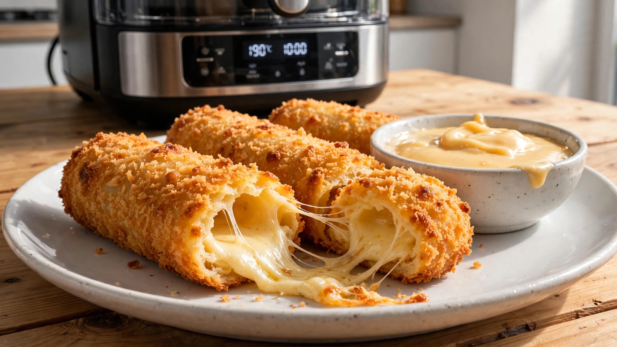 Read more about the article Empanado de Queijo na Airfryer