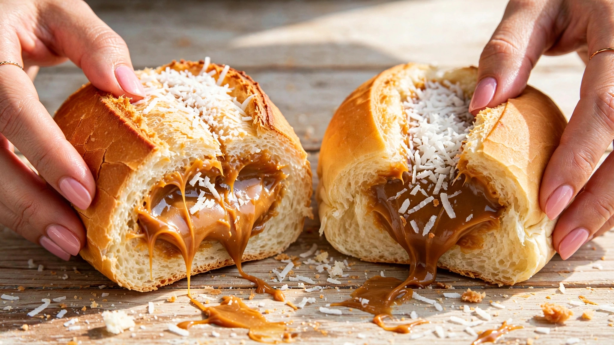 Read more about the article Pão com Doce de Leite e Coco